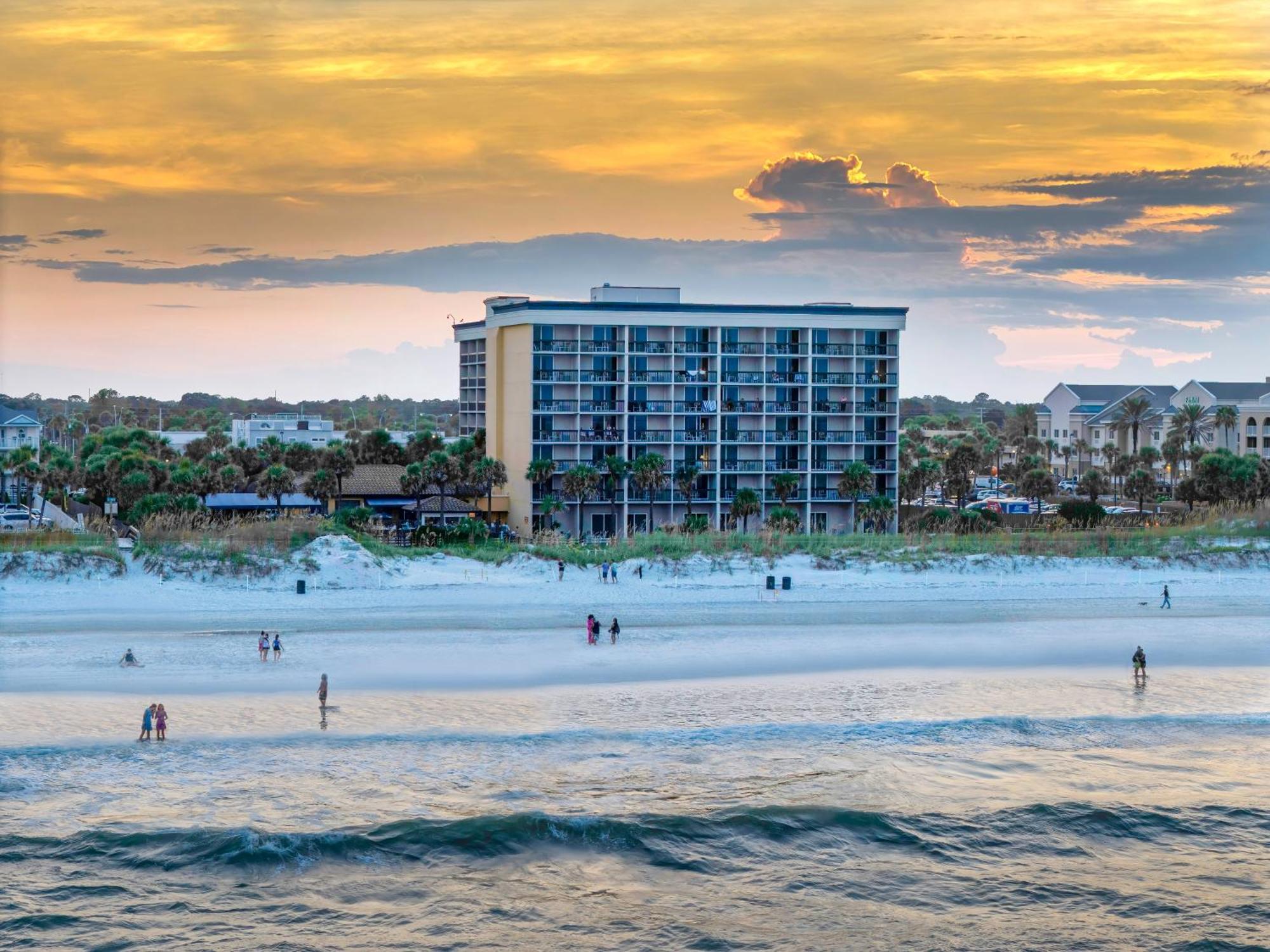 Hampton Inn Oceanfront Jacksonville Beach Exterior foto