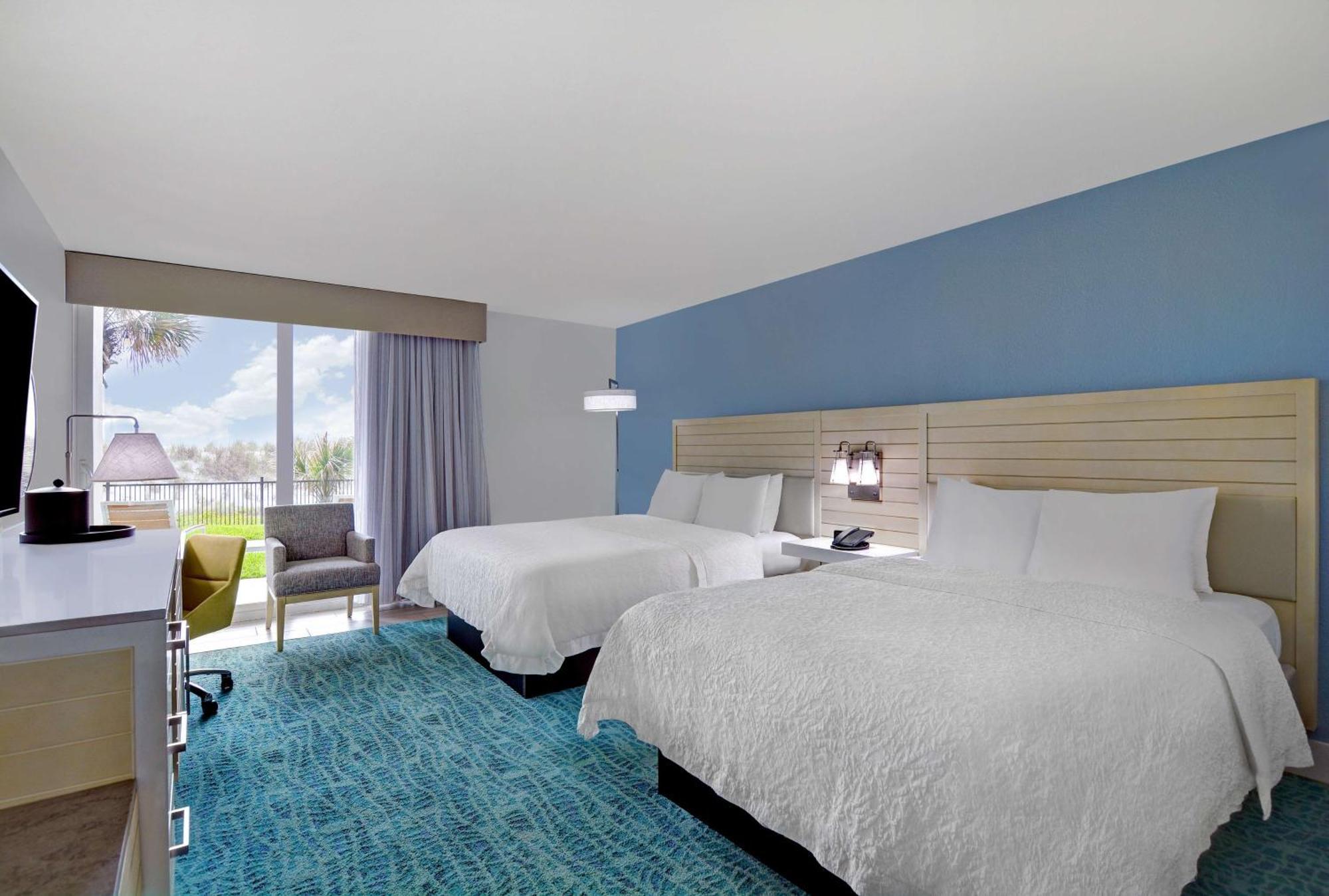 Hampton Inn Oceanfront Jacksonville Beach Exterior foto